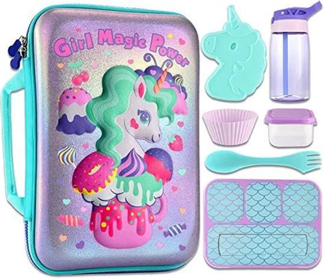 unicorn lunch box set